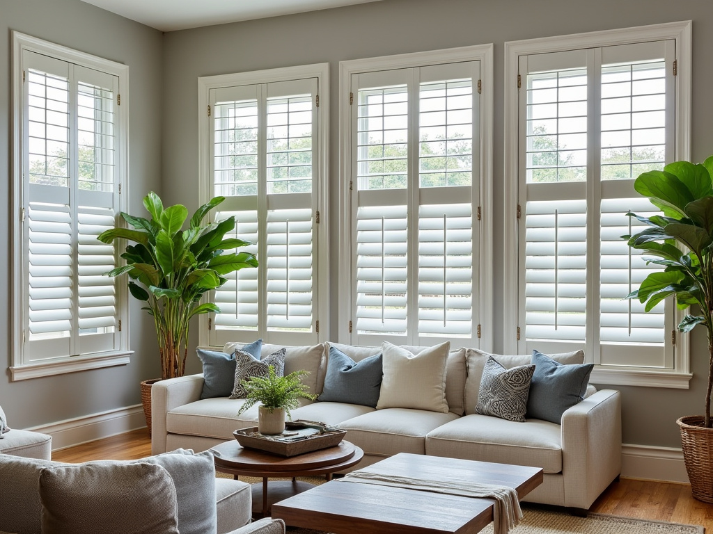 PLANTATION SHUTTERS