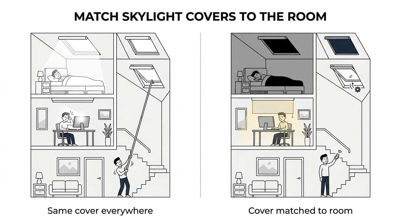 Skylight Covers: The Ultimate Guide To Shades, Shutters, Blinds, And Motorized Options - Image